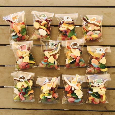 Farm Party Goody Bag Ideas, Madagascar Party, Wild Things Party, Birthday Food Ideas, Party Favors Ideas, Animal Themed Birthday Party, Jungle Safari Theme, Zoo Birthday Party, Safari Camp