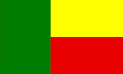 flag of Benin Statistics, Flag