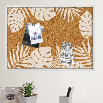 Palm Print Wallpaper, Sweet Jojo Designs, Memo Boards, Jojo Designs, Cork Crafts, Memo Board, Cork Board, Organizing Your Home, My New Room