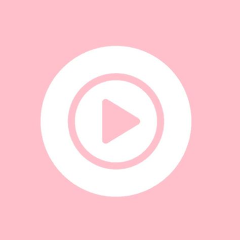 Youtube music logo in pink colour Youtube Music Icon, Homescreen Homescreen, Pink Apps, App Widget, Aesthetic Android, Pink Ios, Pale Aesthetic, Aesthetic Homescreen, Apple Icon