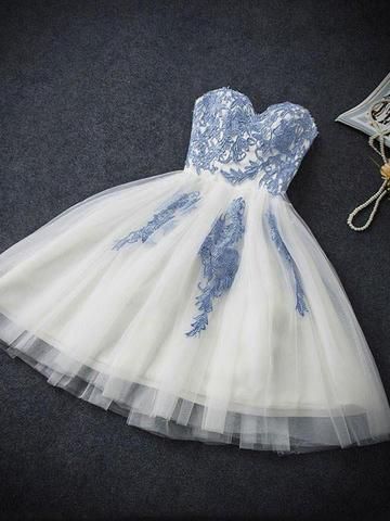 Short Strapless Prom Dresses, Elegant Homecoming Dresses, Cute Homecoming Dresses, Mini Prom Dresses, Hoco Dresses Short, Tulle Homecoming Dress, Cheap Homecoming Dresses, Homecoming Party, Short Prom Dresses