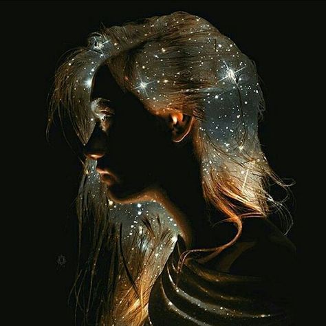 Amazing Starry Hair Art by @Oriolangrill  https://artloversnetwork.wordpress.com/2016/05/31/starry-hair/ متحف فني, Wow Art, Arte Fantasy, 판타지 아트, Purple Aesthetic, Girly Art, Art Sketchbook, In The Dark, Wizard