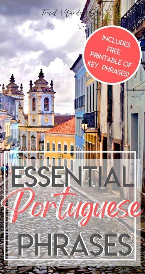 Useful Portuguese Phrases, Phrases In Portuguese, Portuguese Phrases For Travel, Portuguese Phrases Portugal, Common Portuguese Phrases, Basic Portuguese Phrases, Learn Portuguese Portugal, Speaking Portuguese, Portuguese Sayings