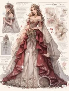 Dreamy Gowns, Dress Illustration, Dress Design Drawing, Old Fashion Dresses, Chique Outfits, Fantasy Dresses, Fashion Drawing Dresses, Dress Design Sketches, Fashion Illustration Dresses