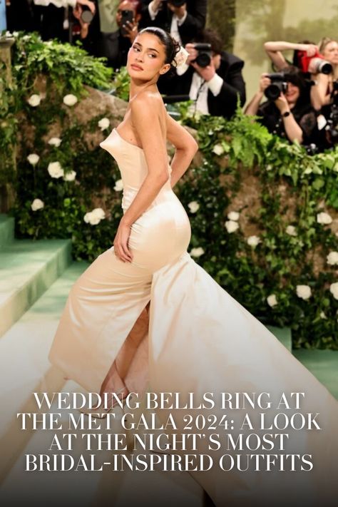 WEDDING BELLS RING AT THE MET GALA 2024: A LOOK AT THE NIGHT’S MOST BRIDAL-INSPIRED OUTFITS Gala Wedding Theme, Met Gala Wedding, 2024 Bride, The Met Gala, Future Bride, Wedding Advice, Elle Fanning, Nicole Kidman, Inspired Outfits