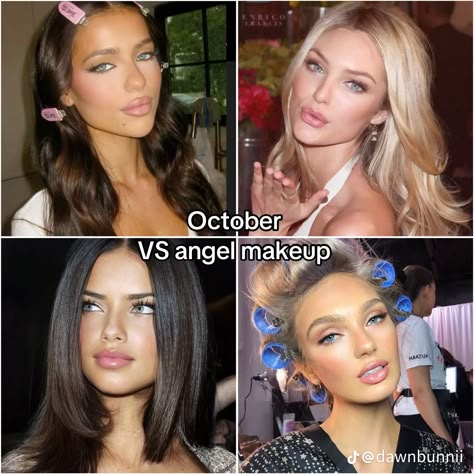 Libra Hair, Tiktok Makeup Trends, Libra Makeup, Jawline Contour, Types Of Makeup Looks, Shock Everyone, Vacation Makeup, Coquette Whispers, Jodie Woods