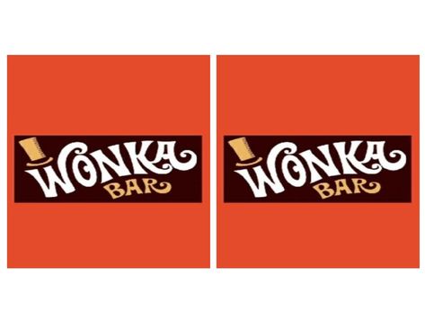 Wonka Cady Bar wrappers that fit 1.55oz Hershey's Milk Chocolate Bars Wonka Bar Wrapper Free Printable, Wonka Bar Printable Free, Bar Printables, Pta Events, Wonka Bar, Halloween Jello Shots, Halloween Jello, Wonka Party, Chocolate Bars Gift