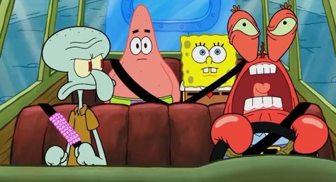 EVERYBODY PIPE DOWN!!! 😠😠😠 Spongebob Funny Pictures, Spongebob Pics, Spongebob Drawings, The Spongebob, Response Memes, Funny Car Memes, Mr Krabs, Spongebob Patrick, Spongebob Funny