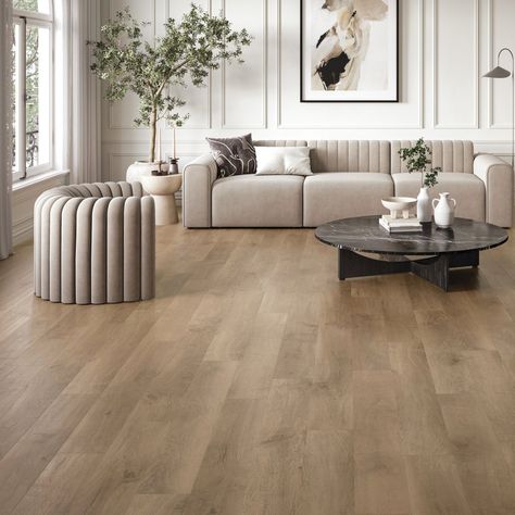 The character of the wood that inspired Salon Oak has been artfully enhanced. Karndean Vinyl Plank Flooring, Vinyl Flooring Sheet, Laminate Flooring Colors, Sheet Vinyl Flooring, Luxury Vinyl Tile Flooring, Vinyl Tile Flooring, Lvt Flooring, Wood Parquet, Herringbone Design