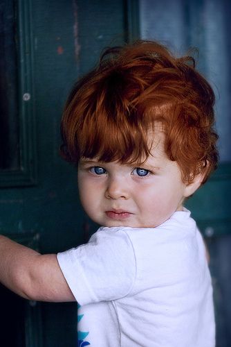 Redhead Baby, Ginger Babies, Beautiful Red Hair, Ginger Hair, Baby Pictures, Baby Hairstyles, Redheads, Blue Eyes