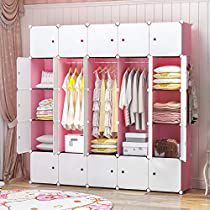 Check this out! Small Wardrobe Organisation, Plastic Storage Cubes, Plastic Dresser, Toy Cabinet, Foldable Wardrobe, Portable Wardrobe Closet, Portable Furniture, Cube Shelf, Wardrobe Dresser