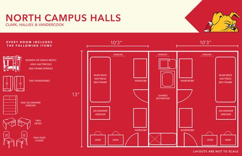 Ferris State University Dorm Rooms - Lowes Paint Colors Interior Check more at http://www.mtbasics.com/ferris-state-university-dorm-rooms/ Lowes Paint Colors, Ferris State University, Dorm Layout, Desk Wardrobe, North Campus, Bunk Bed Mattress, Wardrobe Bed, University Dorms, Single Bed Mattress