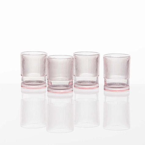 Shop Fortessa NoHo Pink Iced Beverage Glass and more from Sur La Table! Jeanine Mason, Graduation Surprise, Appetizers Party Ideas, Short Glass, Kitchen Wares, Bar Glasses, Kitchenware Store, Water Into Wine, College Graduation Gifts