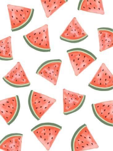 Watermelon Art Print, Watermelon Drawing, Watermelon Wallpaper, Watermelon Art, Watermelon Pattern, Fruit Wallpaper, Watermelon Print, Fruit Art, Summer Wallpaper