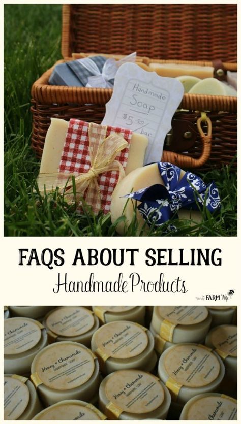 Are you interested in selling your handmade products but aren't sure where to start? Check out these frequently asked questions to get the answers you're looking for! Diy Beauty Products To Sell, Amigurumi For Beginners, 3d Butterfly, Homemade Soap, Soap Bars, Frugal Tips, Woodworking Plans Free, Soap Recipes, Diy Soap