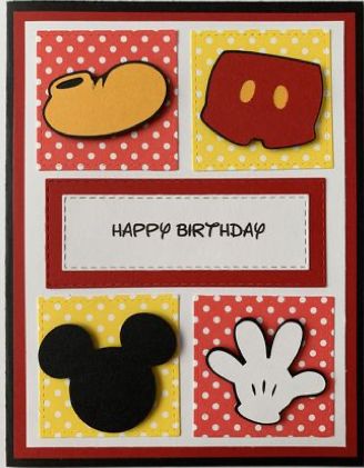 Diy Disney Cards, Mickey Mouse Birthday Card, Mickey Mouse Diy, Disney Birthday Card, Disney Card, Mouse Diy, Mickey Decorations, Disney Cards, Disney Etsy