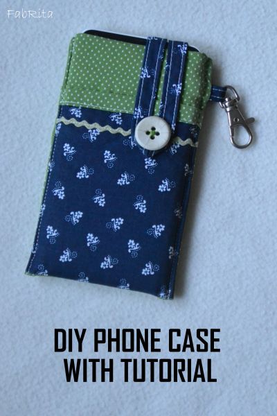 Sew Cell Phone Pouch, Free Cell Phone Purse Pattern, Cell Phone Pouch Pattern Free, Cell Phone Holder Diy How To Make, Phone Pouch Diy Sewing, Diy Phone Pouches, Diy Phone Bag, Cell Phone Holder Diy, Phone Purse Pattern