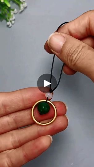 14K views · 232 reactions | How to tie a ring into a simple necklace #DIY #diy #Necklace | Craft 1 Minute | Craft 1 Minute · Original audio Necklace Diy, Necklace Craft, Simple Necklace, Diy Necklace, Jewelry Making, Audio, Ring, Jewellery Making