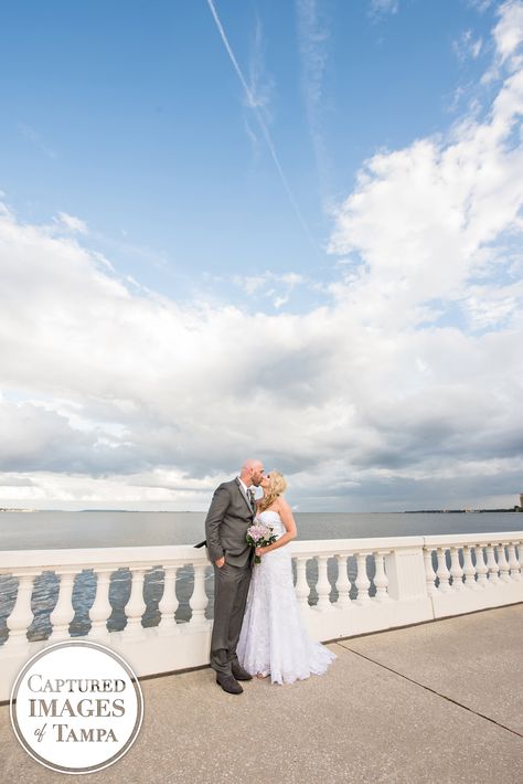 Creative wedding portrait of bride and groom - Bayshore Blvd Tampa  http://capturedimagesoftampa.com/ Tampa Wedding, Creative Wedding, Creative Portraits, Wedding Portrait, Wedding Portraits, Bride And Groom, Tampa, Wedding Photos, Wedding Dress