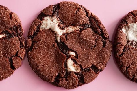 Mexican Hot Chocolate Cookies Recipe - NYT Cooking Hot Chocolate Cookies Recipe, Hot Chocolate Cookie Recipes, Mexican Hot Chocolate Cookies, Hot Cocoa Cookies, Chewy Chocolate Cookies, Cookie Boxes, Hot Chocolate Cookies, Cocoa Cookies, Mexican Hot Chocolate