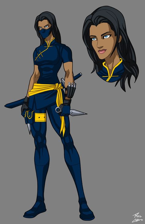 Character design commissioned by AzureVirgo Superhero Concept Art, Superhero Concept, Superhero Oc, Concept Art Character Design, Black Falcon, Phil Cho, Skins Characters, Art Character Design, Black Comics