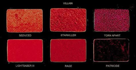 Lizzie Hearts, I See Red, Sweet Revenge, Red Aesthetic, My Chemical Romance, Maquillaje De Ojos, Red And Black, Eyeshadow Palette, We Heart It