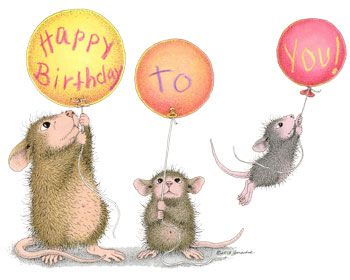 House Mouse Stamps, Mouse Designs, Best Birthday Quotes, Happy Birthday Kids, Mouse Color, Happy Belated Birthday, House Mouse, Belated Birthday, Holiday Christmas Gifts