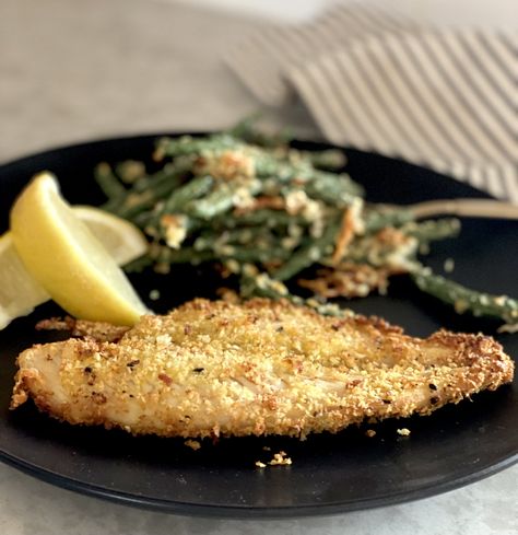 Air Fryer Panko-Crusted Sole Sole Fish, Shrimp And Broccoli, Broccoli Pasta, Best Air Fryers, White Fish, Favorite Side Dish, Crust Recipe, Fryer Recipes, Weeknight Meals