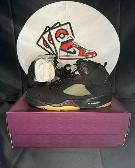 ‼️AVAILIBLE NOW ONLINE 👟JORDAN 5 X A MA MANIÉRE DAWN 🛍️LINK IN BIO TO SHOP NOW BEFORE ITS GONE! #SneakerGame #Showstopper #StandOut #Sneakerheads #LimitedStock #Collectibles #MustHave #GetYours #amamaniere #jordan #jordan5 Jordan 5 Retro, Jordan 2, Mesh Netting, Centre Stage, Sneaker Games, Deep Burgundy, Jordan 5, Shark Teeth, Black Laces