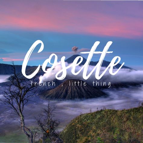 Cosette Name Meaning, French Names With Meaning, French Girl Names With Meaning, Girl Names French, Nordic Names, New Baby Girl Names, Story Names, Vintage Baby Names, Female Character Names