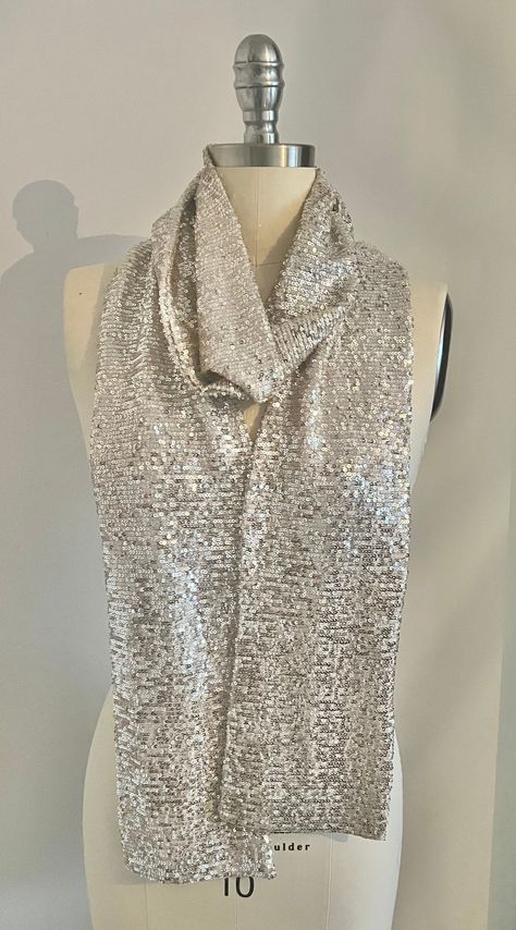 Excited to share the latest addition to my #etsy shop: Sequin scarf, Beautiful sparkly sequin scarf, wrap, bridal cover up Handmade in the UK. https://etsy.me/3Himcl3 #birthdaygift #christmasgift #sequinscarf #sequinbidalscarf #sequincoverup #sequinwrap #sparklyscarf # Sparkly Scarf, Elegant Scarf, Sequin Scarf, Bridal Cover Up, Wedding Skirt, Elegant Scarves, Bridal Wrap, Skirts Online, Beautiful Skirts