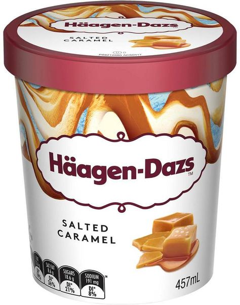 ½ Price Häagen-Dazs Ice Cream Tubs 457ml $5.75 @ Woolworths Woolworths Food, Haagen Dazs Ice Cream, Häagen Dazs Ice Cream, Ice Cream Salt, Rocky Road Ice Cream, Darcy Lewis, Drink Png, Haagen Dazs, Salty Sweet Snacks