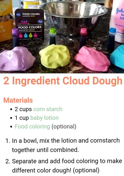 Vetenskapliga Experiment, Wacky Hair Day, Diy Montessori, Easter Hair Bows, Diy Slime Recipe, Cloud Dough, Sensory Activities Toddlers, Summer Fun For Kids, Earth Day Activities