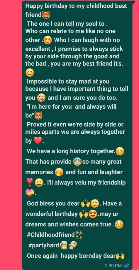 Paragraph For Best Friend Girl, Childhood Bestie Birthday Quotes, Birthday Wishes For Childhood Bestie, Happy Birthday Paragraphs To Best Friend, Happy Birthday Mommy Quotes, Happy Birthday Paragraphs, Best Friend Paragraphs, Happy Birthday Paragraph, Birthday Paragraph