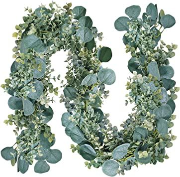 Backdrop Garland, Greenery Wall Decor, Artificial Eucalyptus Garland, Ivy Wall, Faux Eucalyptus, Dollar Eucalyptus, Feuille Eucalyptus, Artificial Eucalyptus, Silver Dollar Eucalyptus