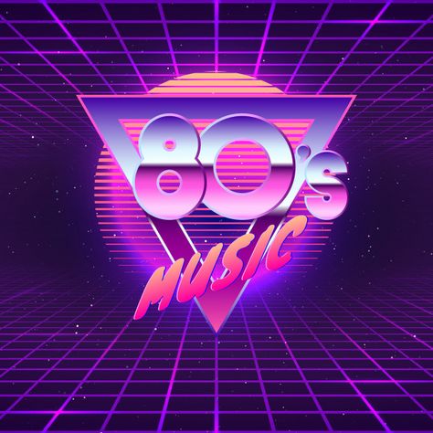 Neon Stock, 1980s Music, 80s Neon, 80s Theme, Music Flyer, New Retro Wave, 80s Aesthetic, 80s Party, Retro Waves