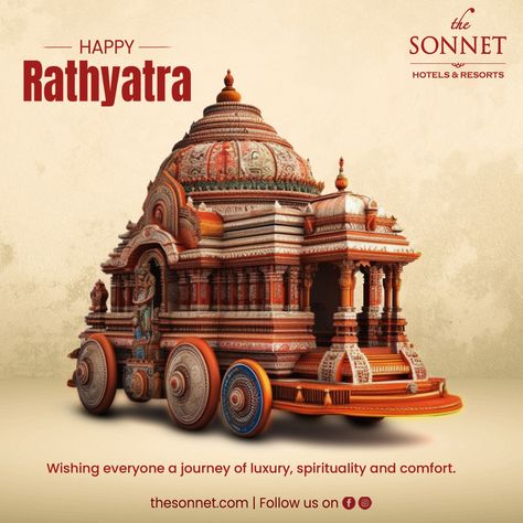 The Sonnet group of hotels wishes all of its guests a very warm and fulfilling journey of comfort and satisfaction this Rath Yatra! . . . . #thesonnetkolkata #thesonnetjamshedpur #sonnetkolkata #sonnetjamshedpur #luxury #hotels #premium #property #rath #yatra #rathyatra #kolkatapixelofficial #jamshedpurfood #kolkatalife Rathyatra Creative Post, Photography Tea, Wedding Background Wallpaper, Rath Yatra, Lord Jagannath, Design Mockup Free, Navratri Images, 3d Concept, Wood Post