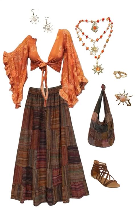 Summer Hippie Outfits 70s, Bohemian Fits, Simple Hippie Outfits, Hippy Outfits, Hippie Outfits 70s, Hippie Style Outfits, Hippie Boho Outfits, Earthy Girl, Outfit Hippie