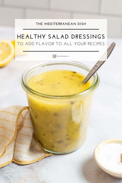 Home Made Salad Dressing Vinaigrette, Homemade Salad Dressing Healthy Easy, Basalmic Dressing Homemade, Healthy Vinegarette Dressing Recipe, How To Make Vinigret Dressing, Healthy Dressing, Balsamic Vinaigrette Recipe, Salad Dressing Recipes Healthy, Creamy Salad Dressing