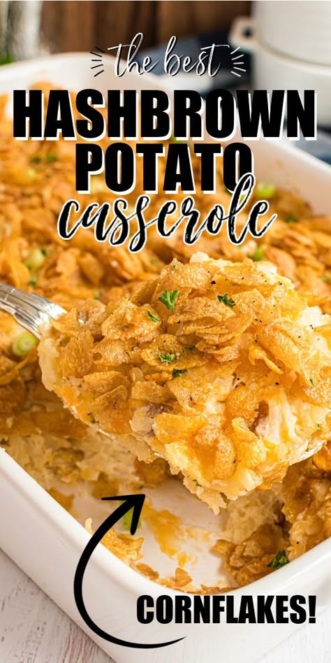 Cheesy Potatoes With Hashbrowns, Baked Chicken Spaghetti, Cheesy Hashbrown, Cheesy Hashbrown Casserole, Frozen Hashbrowns, Cheesy Hashbrowns, Cheesy Potato Casserole, Fresh Potato, Hashbrown Recipes