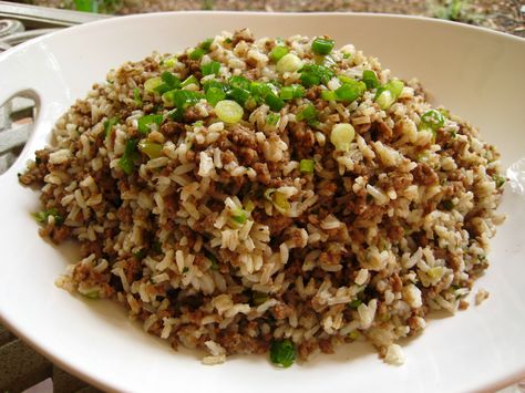 Cajun Dirty Rice Dressing Dirty Rice Dressing Recipe, Cajun Rice Dressing, Rice Dressing Recipe, Cajun Dirty Rice, Cajun Rice, Rice Dressing, Cajun Dishes, Dirty Rice, Cajun Cooking