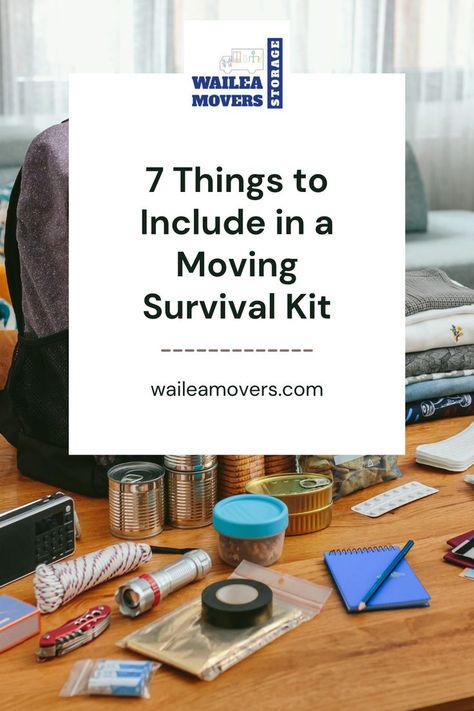 7 THINGS TO INCLUDE IN A MOVING SURVIVAL KIT First Night Essentials Moving, Moving Day Survival Kit, Moving Survival Kit, Move In Essentials, Moving Essentials, Alaska Life, Moving Packing List, Moving House Tips, Pizza Kit