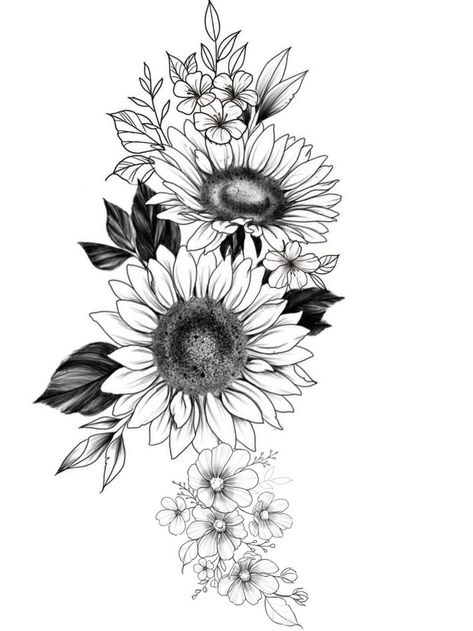 Cute Owl Tattoo, Body Tattoo Design, Magic Runes, Flower Tattoo Drawings, Armband Tattoos, Delicate Tattoo, Floral Tattoo Design, Minimalist Tattoos, Sunflower Tattoo