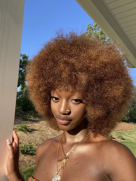 Pretty Brown Eyes, Honey Brown Hair, Dyed Hair Inspiration, Pretty Skin, Natural Hair Tips, Makeup For Black Women, Baddie Hairstyles, Hair Inspo Color, Ginger Hair