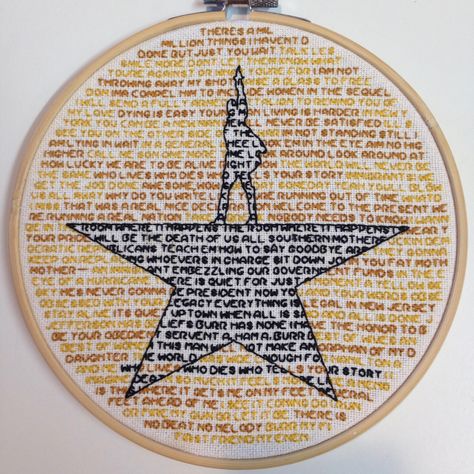 HISTORY HAS ITS EYES ON YOU Knot Magic, Crafts Corner, Stitching Patterns, Hamilton Memes, Nerd Life, Cross Stitch Funny, Needle Arts, Cross Stitching, Embroidery Inspiration