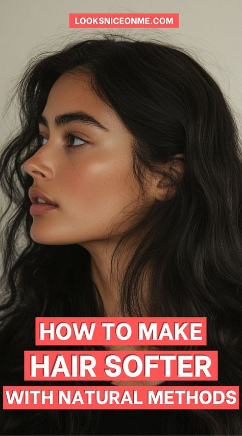 Hydrate, nourish, and rejuvenate your hair with these natural tips. From DIY masks to oil treatments, find the best ways to achieve softer, smoother hair. #SoftHairTips #NaturalBeauty #HairCareHacks Make Hair Silky Smooth, Rough Hair, Egg Hair Mask, Hair Refresh, Longer Hair Faster, Diy Masks, Hair Growth Shampoo, Grow Long Hair, Make Hair