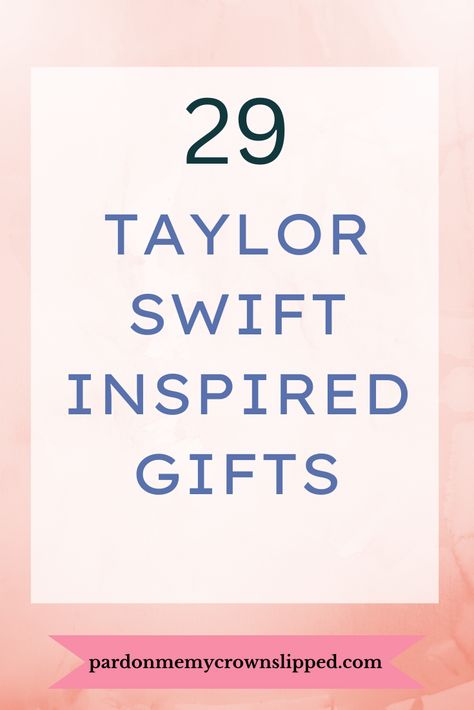 Show your love for Taylor Swift with these must-have gift ideas! Check out this Taylor Swift-inspired clothing, accessories, and more for fans of all ages. 🎤✨ #SwiftieGifts #TaylorSwiftMerch Taylor Swift Easter Basket Ideas, Taylor Swift Lyrics Gift, Taylor Swift Debut Gift Ideas, Taylor Swift Fan Gift Ideas, Taylor Swift Teacher Gift, Taylor Swift Gift Basket Ideas, Taylor Swift Themed Gifts, Swiftie Gift Ideas, Taylor Swift Birthday Gift Ideas