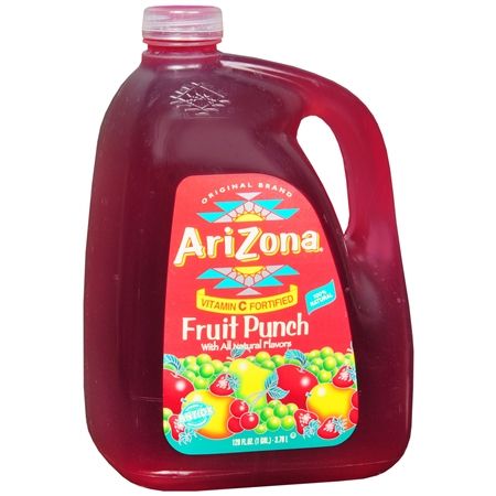 Fruit Punch Aesthetic, Arizona Juice, Arizona Drink, Fruit Juice Cocktails, Arizona Iced Tea, College Snacks, Sleepover Food, Grocery Foods, Kitchen Jars