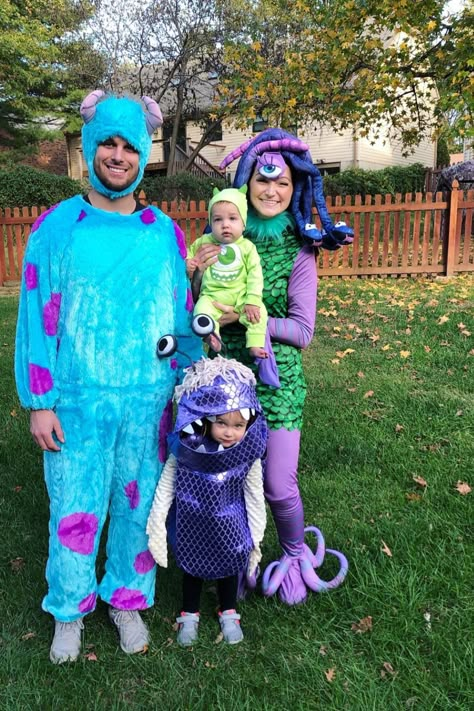 Click link to shop costumes

Need a family of 4 Halloween costume idea? Dress up as Monster's Inc characters! 3 Family Halloween Costumes, Brother Sister Halloween Costumes, Monsters Inc Halloween Costumes, Matching Family Halloween Costumes, Disney Family Costumes, Monsters Inc Halloween, Sister Halloween Costumes, Family Themed Halloween Costumes, First Halloween Costumes