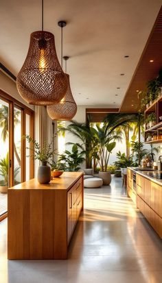 Tropical Interior Design Kitchen, Bali Inspired Home Tropical Style, Balinese Inspired Home, Bali House Interior Tropical Style, Balinese Kitchen Design, Bali Style Kitchen, Bali Interior Design Inspiration, Modern Balinese House, Balinese House Design